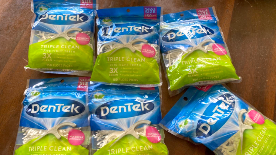 Score 6 Bags of DenTek Floss Picks for ONLY $1.76 Shipped on Amazon (Reg. $10)