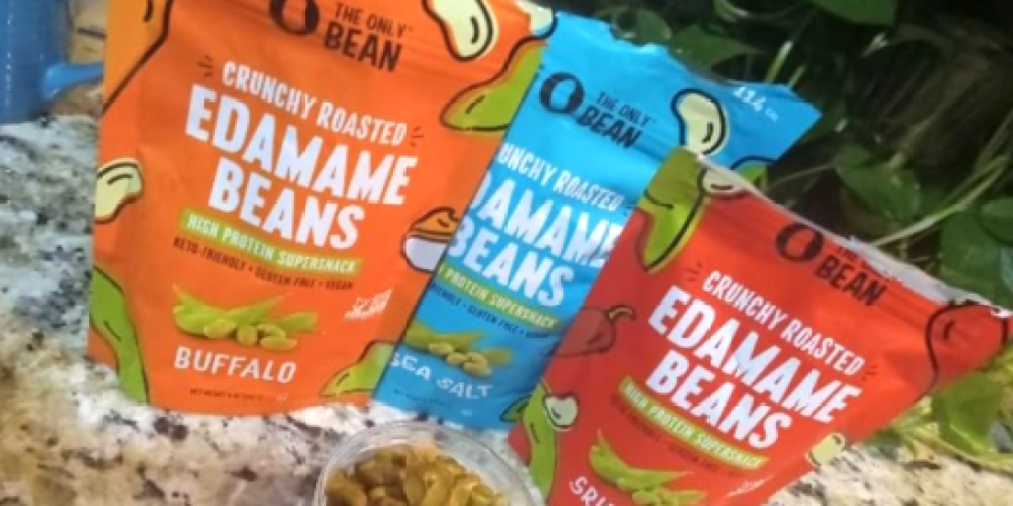 The Only Bean Crunchy Edamame Bean Snack 3-Pack Only $7.71 Shipped on Amazon (Reg. $14)