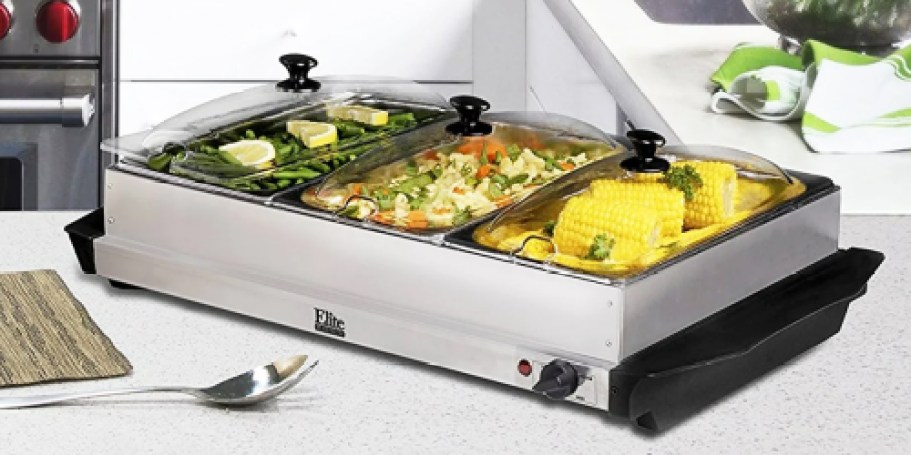 Electric Buffet Server & Warming Tray Only $36.79 on Kohls.online (Reg. $70) – Perfect for Holiday Dinners