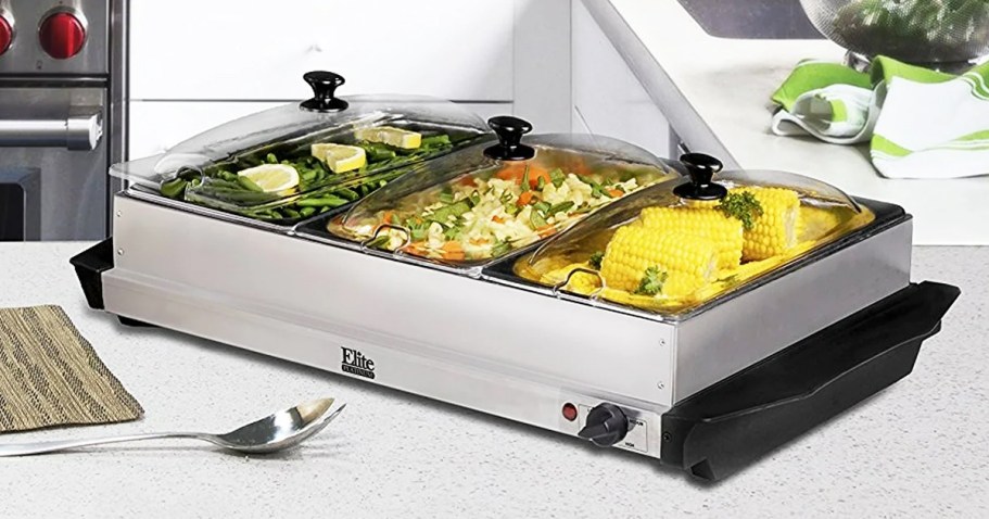 Electric Buffet Server & Warming Tray Only $36.79 on Kohls.online (Reg. $70) – Perfect for Holiday Dinners