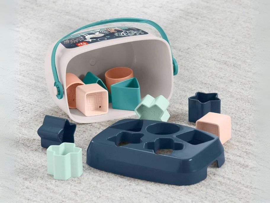 Fisher-Price Baby's First Blocks Set on floor