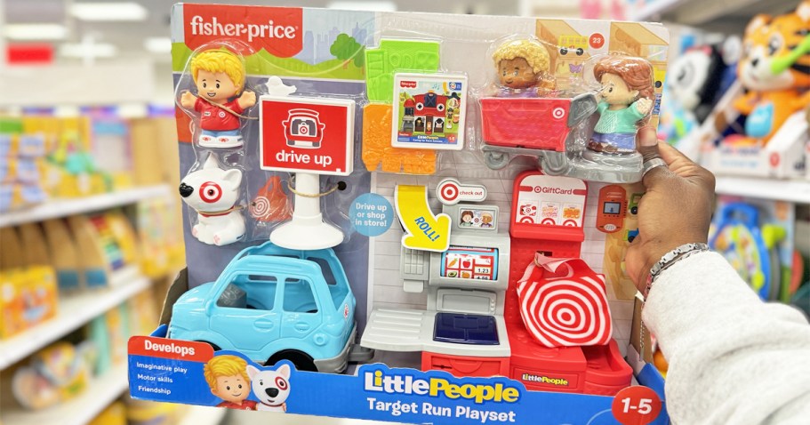 Fisher-Price Little People Target Run Playset Only $16 on Target.online – Today Only!