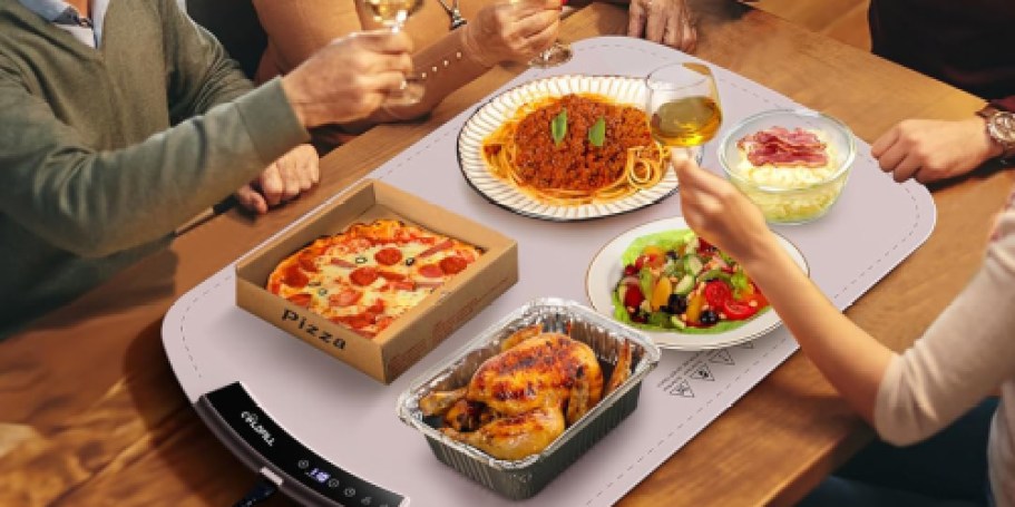 Electric Warming Tray Just $39.59 Shipped on Amazon | Keeps Food Hot for 6 Hours!