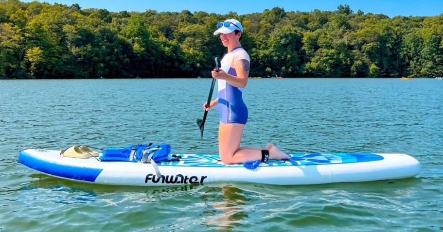 Inflatable Paddle Board & Accessories Only $79.96 Shipped on Amazon (Reg. $200)