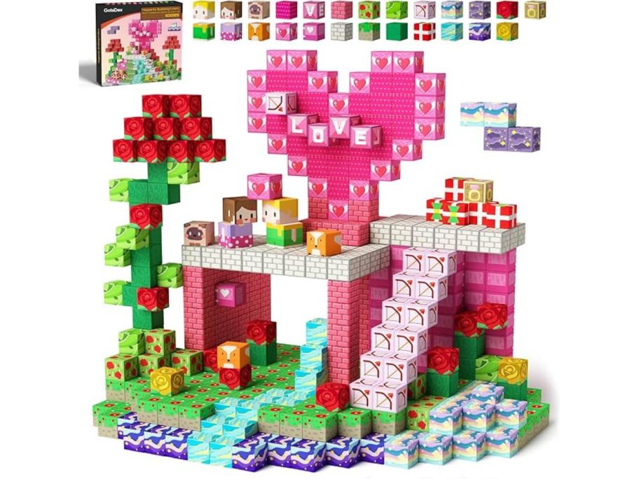 GobiDex Magnetic Blocks Building Gift for Valentine's Day