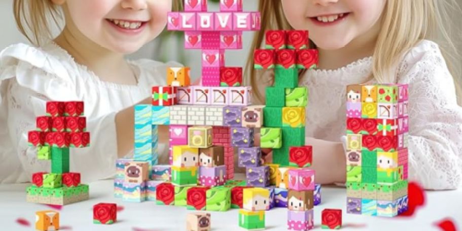 Magnetic Building Block 100-Piece Sets Under $35 Shipped on Amazon