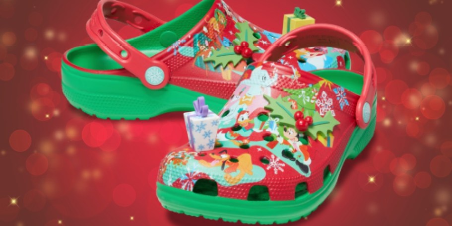 Get an Extra 25% Off Crocs – Including New Disney Christmas Styles!