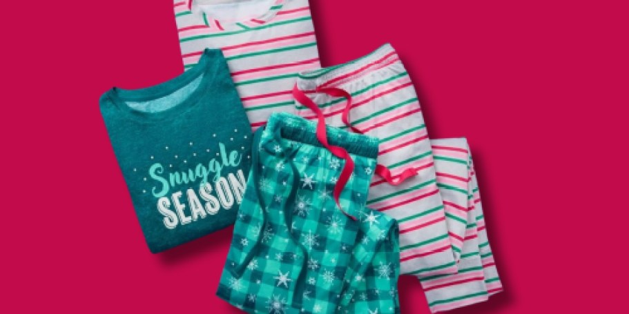 Women’s Holiday Pajama Sets Only $11.99 on Walmart.online (Reg. $20)