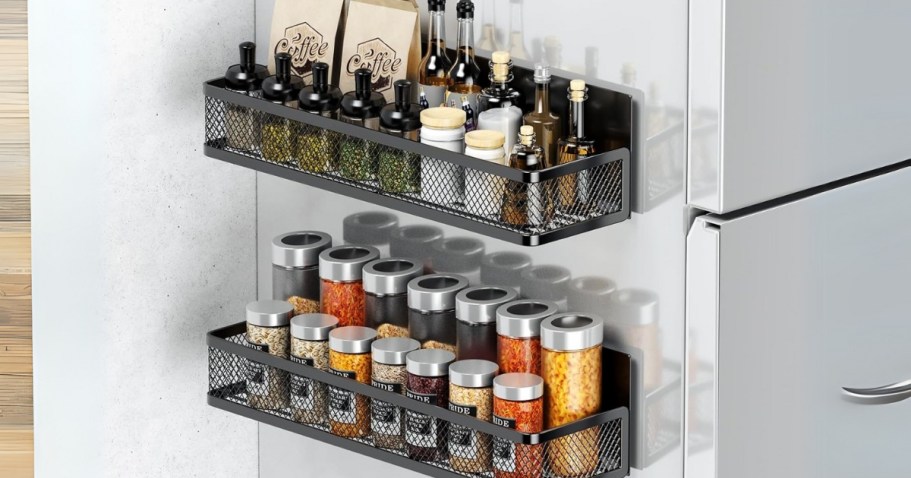 Magnetic Spice Rack 3-Pack Just $11.99 on Amazon (Reg. $20)