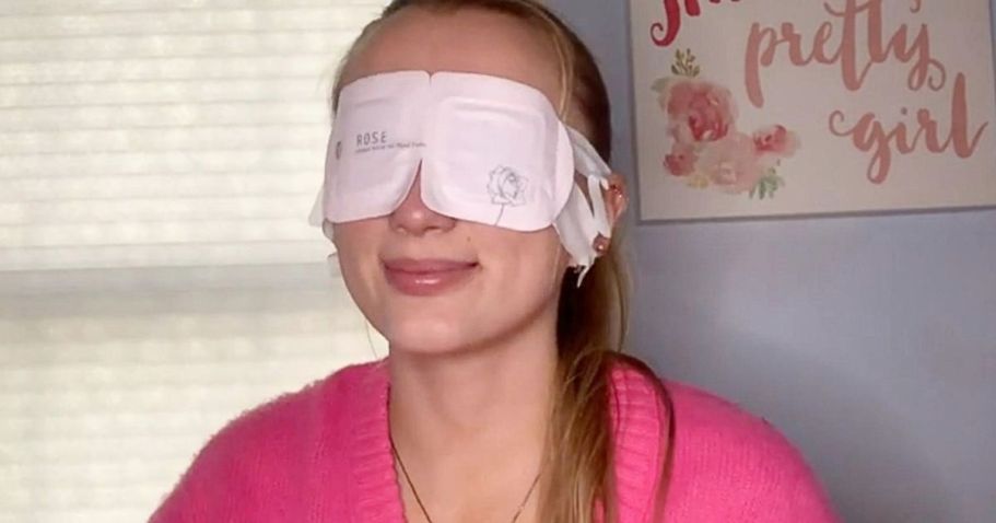 Self-Heating Steam Eye Masks 10-Pack Just $7 Shipped for Prime Members (Reg. $15)