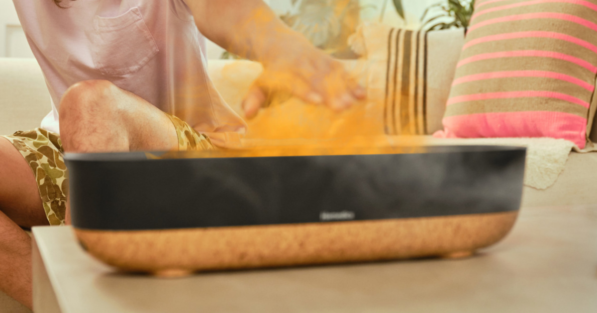 Homedics Fireside Ultrasonic Humidifier from $55 Shipped (Realistic Flame & Nature Sounds!)