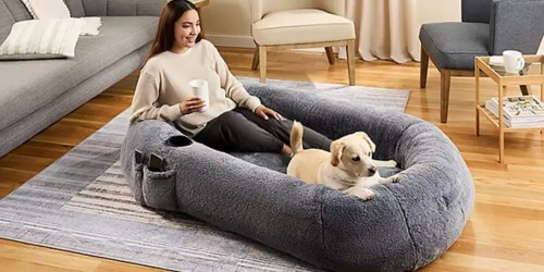 Giant Human-Sized Dog Bed Only $99.98 at Sam’s Club (Just Like Plufl – But $200 Cheaper!)