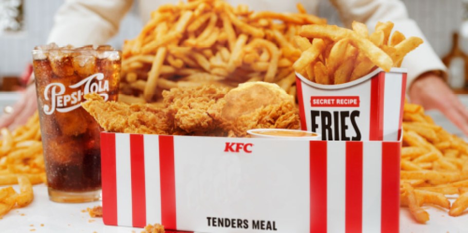 Daily KFC Coupons Until Halloween – Get 50% Off a 5-Piece Tenders Meal