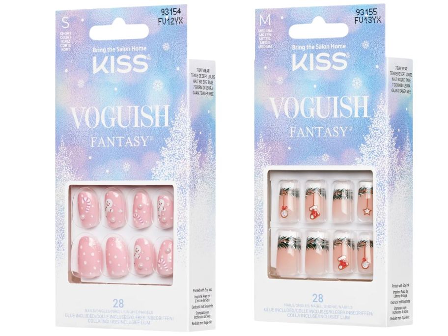 kiss nails stock images