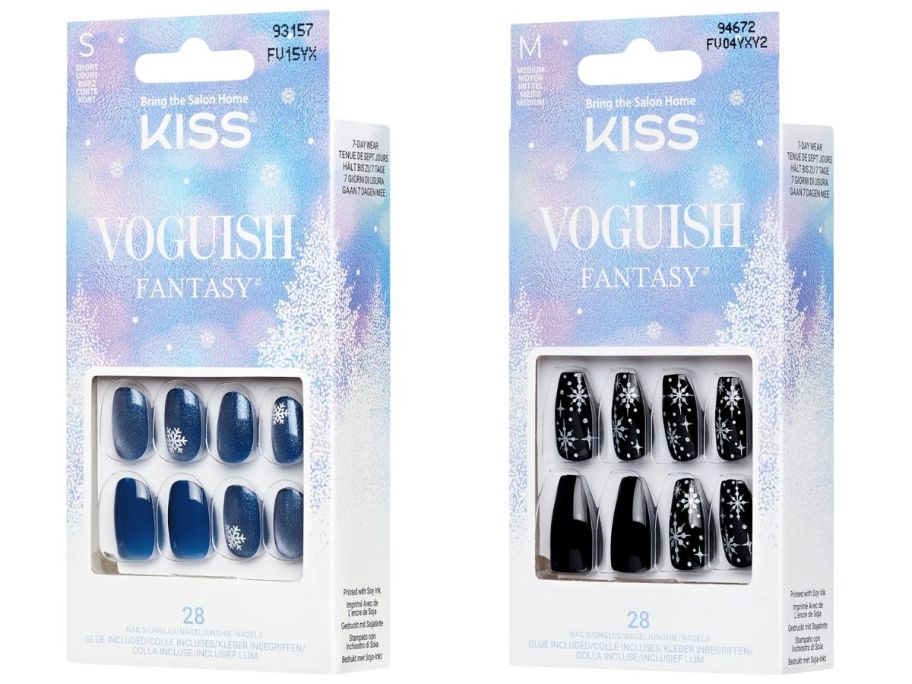 kiss nails stock images