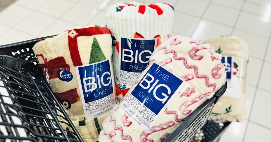 Kohl’s Big One Throw Blankets Only $8.49 – New Christmas, Disney, & Star Wars Prints!