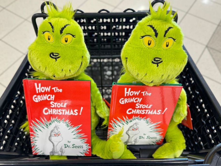 2 Kohl's Cares How The Grinch Stole Christmas Plush & Book Bundle in kohl's shopping cart