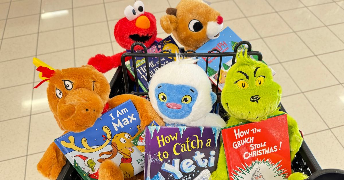 Kohl’s Cares Christmas Plush Friends & Book Bundles Only $9 | The Grinch, Rudolph, & More