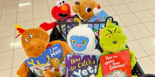 Kohl’s Cares Christmas Plush Friends & Book Bundles Only $9 | Grinch, Rudolph, & More