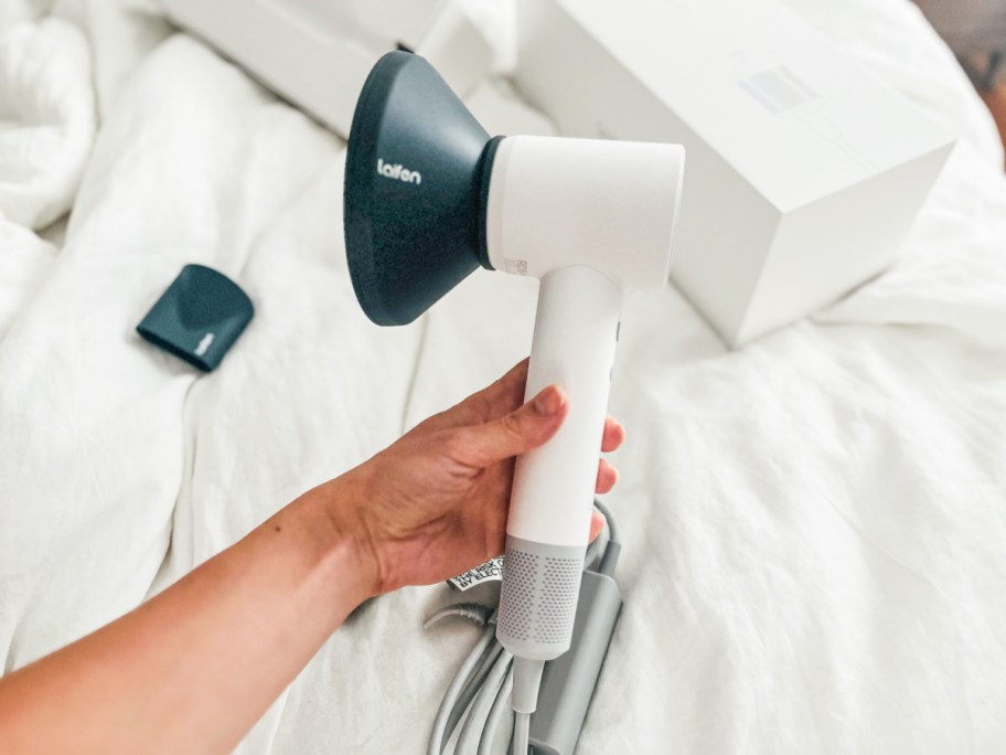 A Laifen Swift Hair Dryer, one of our favorite dyson hair dryer alternatives