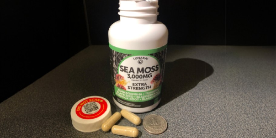 Lunakai Sea Moss 60-Count Capsules Only $9.72 Shipped on Amazon (Reg. $32)