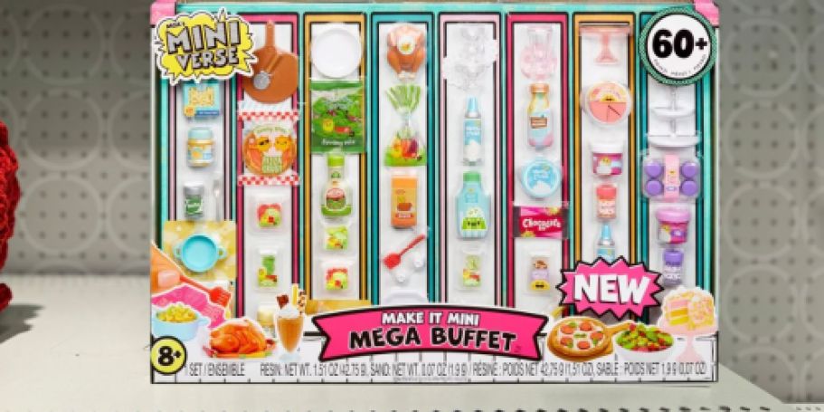 Miniverse Make It Mini Mega Buffet Just $37.49 Shipped on Target.online (Reg. $50)