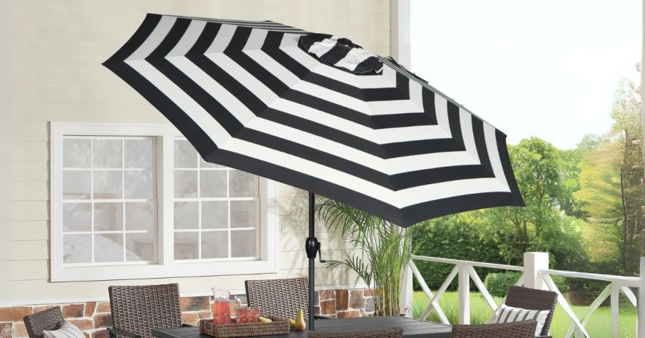 Mainstays 9-Foot Tilt Patio Umbrella Only $26.86 on Walmart.online (Regularly $45)