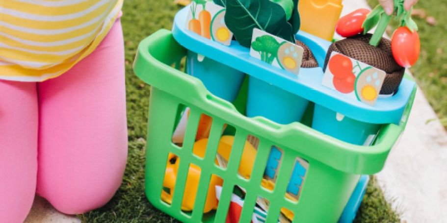 Melissa & Doug Vegetable Garden Play Set w/ Rolling Cart Only $20 on Walmart.online (Reg. $40)