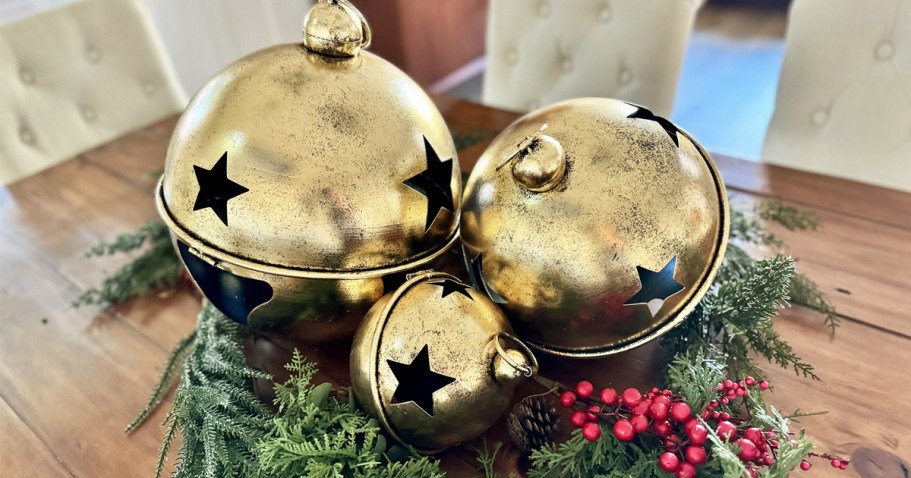 Shop Our Fave Sam’s Club Christmas Decorations | Antiqued Jingle Bells + More!