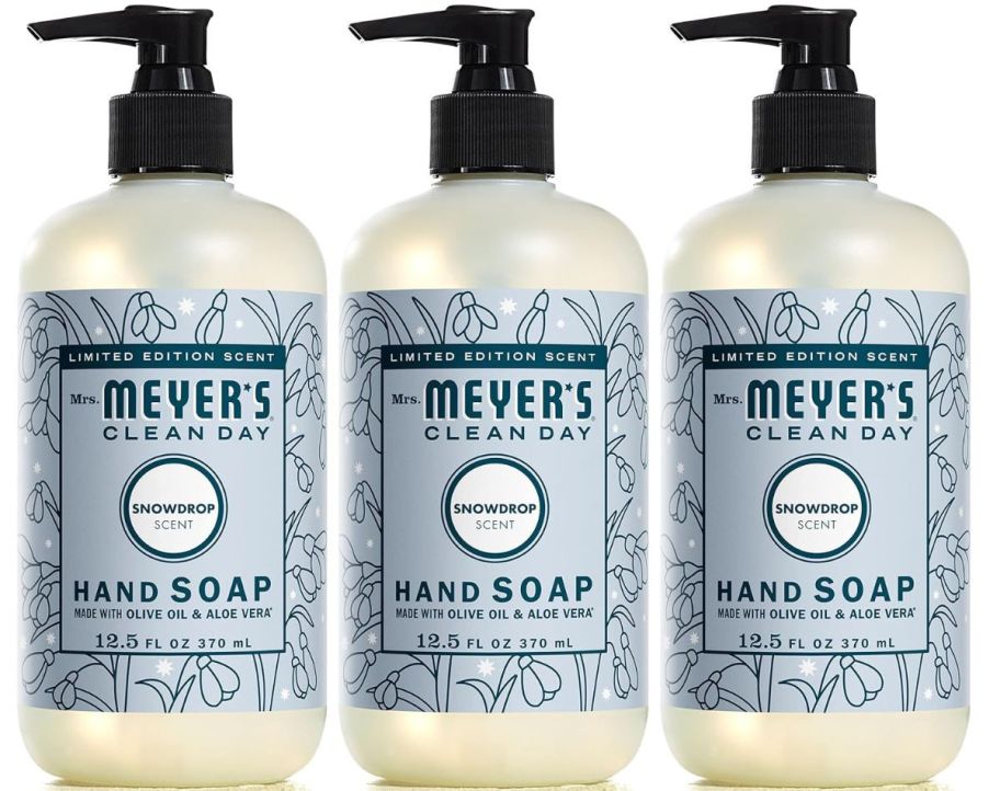 Mrs. Meyer's Hand Soap Snowdrop 3-Pack