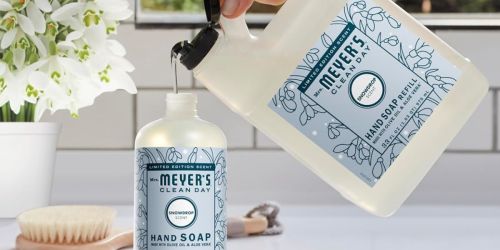 Mrs. Meyer’s Hand Soap Refills $5.59 Shipped on Amazon + More – Including Team-Fave Snowdrop Scent!