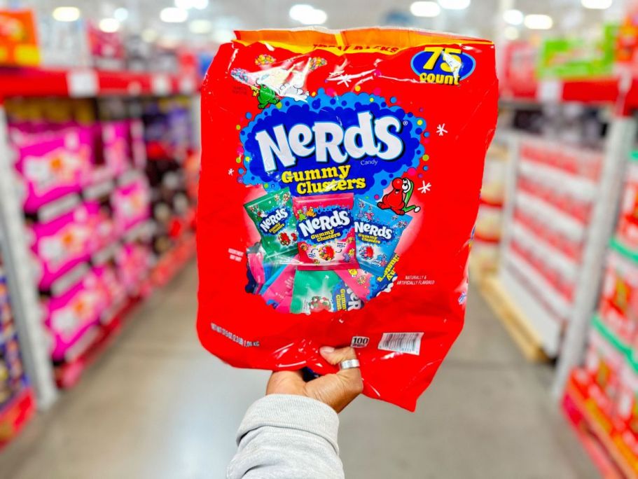 HUGE Nerds Holiday Gummy Clusters Bag Available Now!