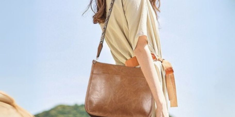 60% Off Crossbody Bags on Amazon | Includes Extra Shoulder Strap!