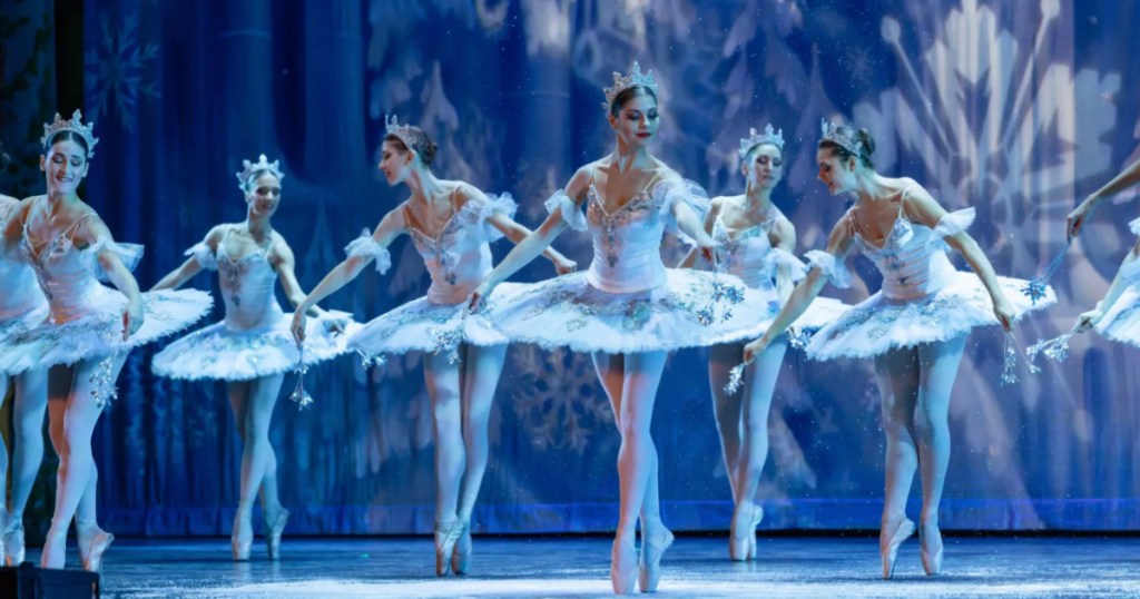 ballerinas dancing in the nutcracker