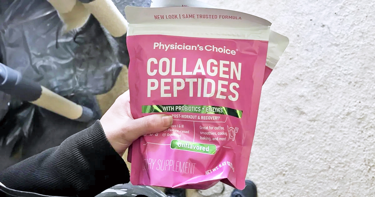 Physician’s Choice Collagen Peptides Just $9.59 Shipped on Amazon (Only 27¢ Per Serving)