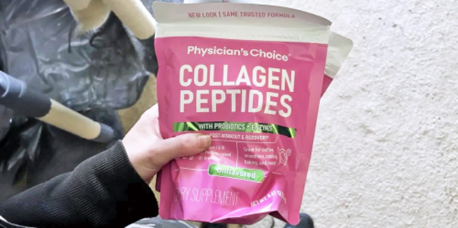 Physician’s Choice Collagen Peptides Just $9.98 Shipped on Amazon | Supports Hair, Skin, & Joints