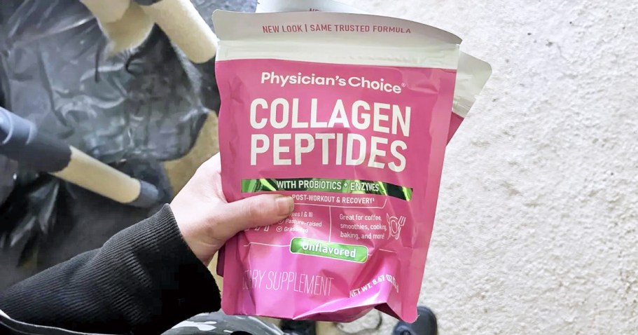 Physician’s Choice Collagen Peptides Just $11.98 Shipped on Amazon (Only 34¢ Per Serving)