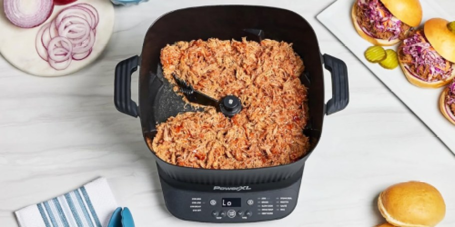 PowerXL StirMax Multi-Cooker Just $79 Shipped on Walmart.online (Stirs, Shreds, Braises, & More!)