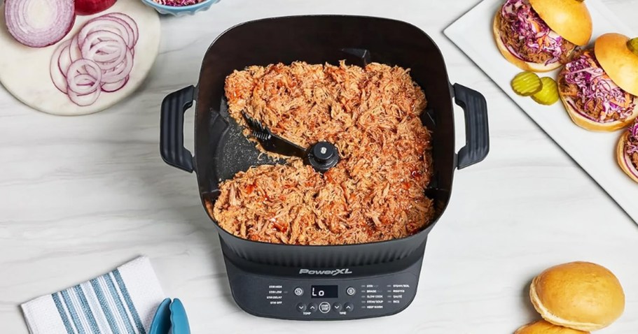 PowerXL StirMax Multi-Cooker Just $79 Shipped on Walmart.online (Stirs, Shreds, Braises, & More!)