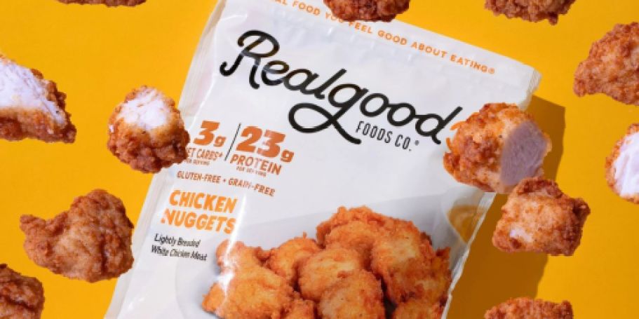 Grab a FREE Realgood Foods Nuggets or Strips Item After Cash Back!