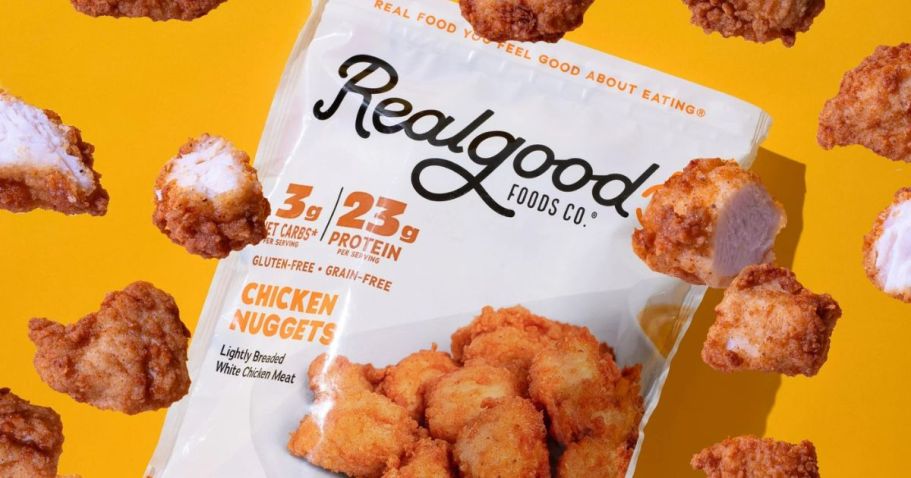 Grab a FREE Realgood Foods Nuggets or Strips Item After Cash Back!