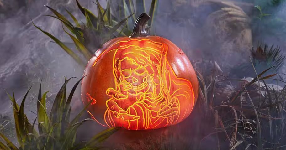 reaper jack-o-lantern decoration