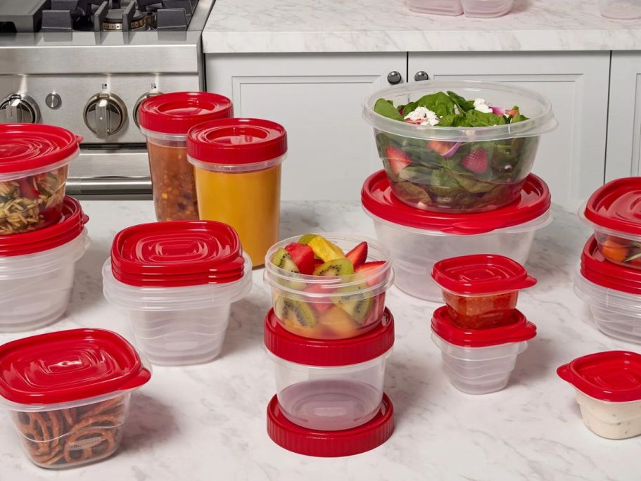 Rubbermaid TakeAlongs 40-Piece Storage Set JUST $15.96 on Walmart.online (Reg. $28)