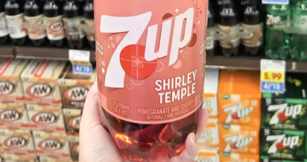 7UP Brings Back a Childhood Classic with NEW Limited Edition Shirley Temple Soda!