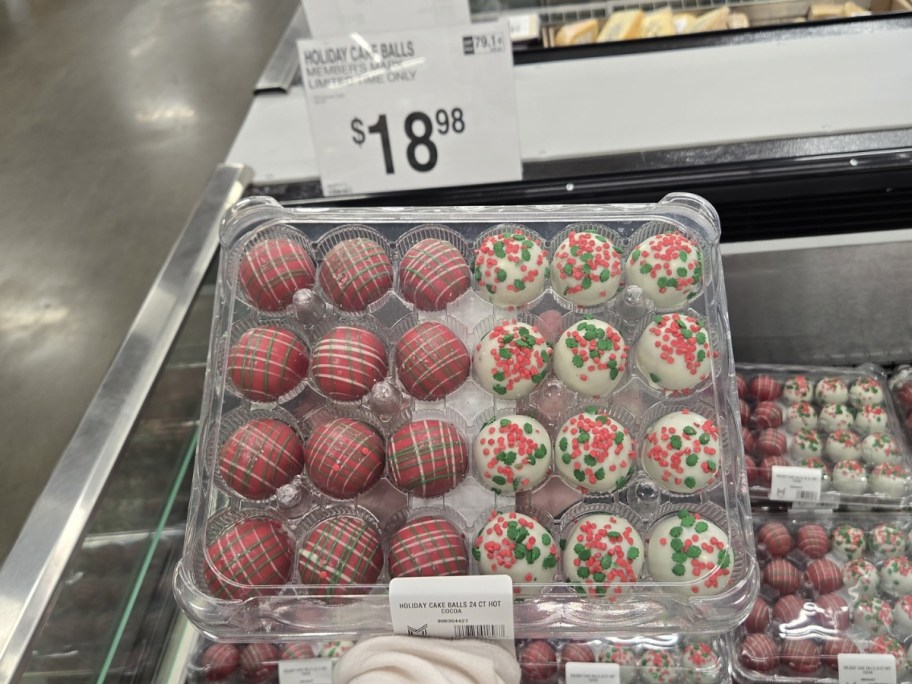 Member's Mark Holiday Cake Balls 24-Count