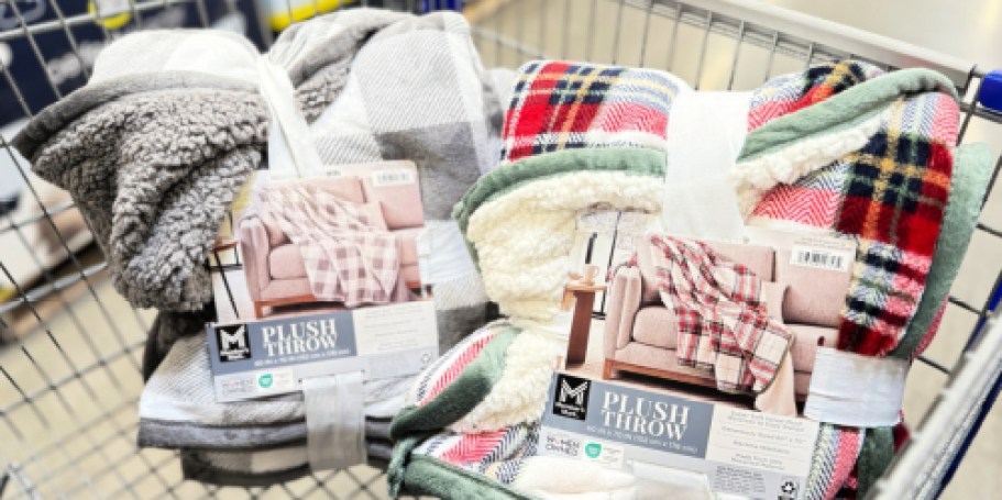 Sam’s Club Velvet Plush Throw Blankets ONLY $12.98