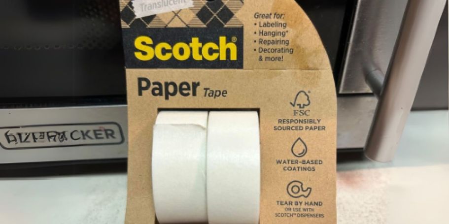 Scotch Paper Tape 2-Pack Just $3.49 Shipped on Amazon (Reg. $7)