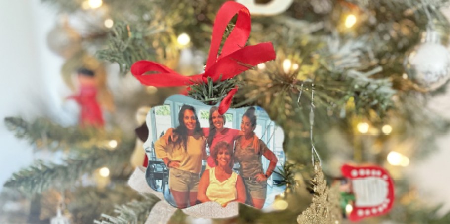 Shutterfly Personalized Metal Photo Ornaments Only $8 Shipped (Regularly $25)