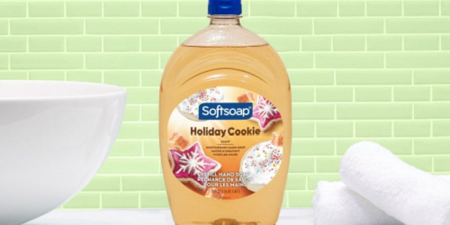 Softsoap Refill Bottles Just $4 After Walmart Cash Back – Includes Holiday Scents!