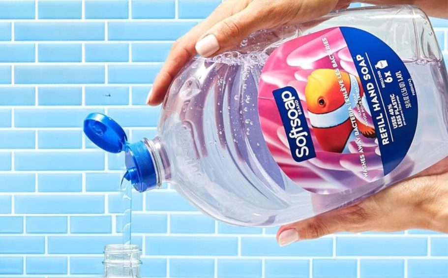 HUGE Softsoap Clear Liquid Hand Soap Refill Just $4 Shipped on Amazon (Reg. $8)